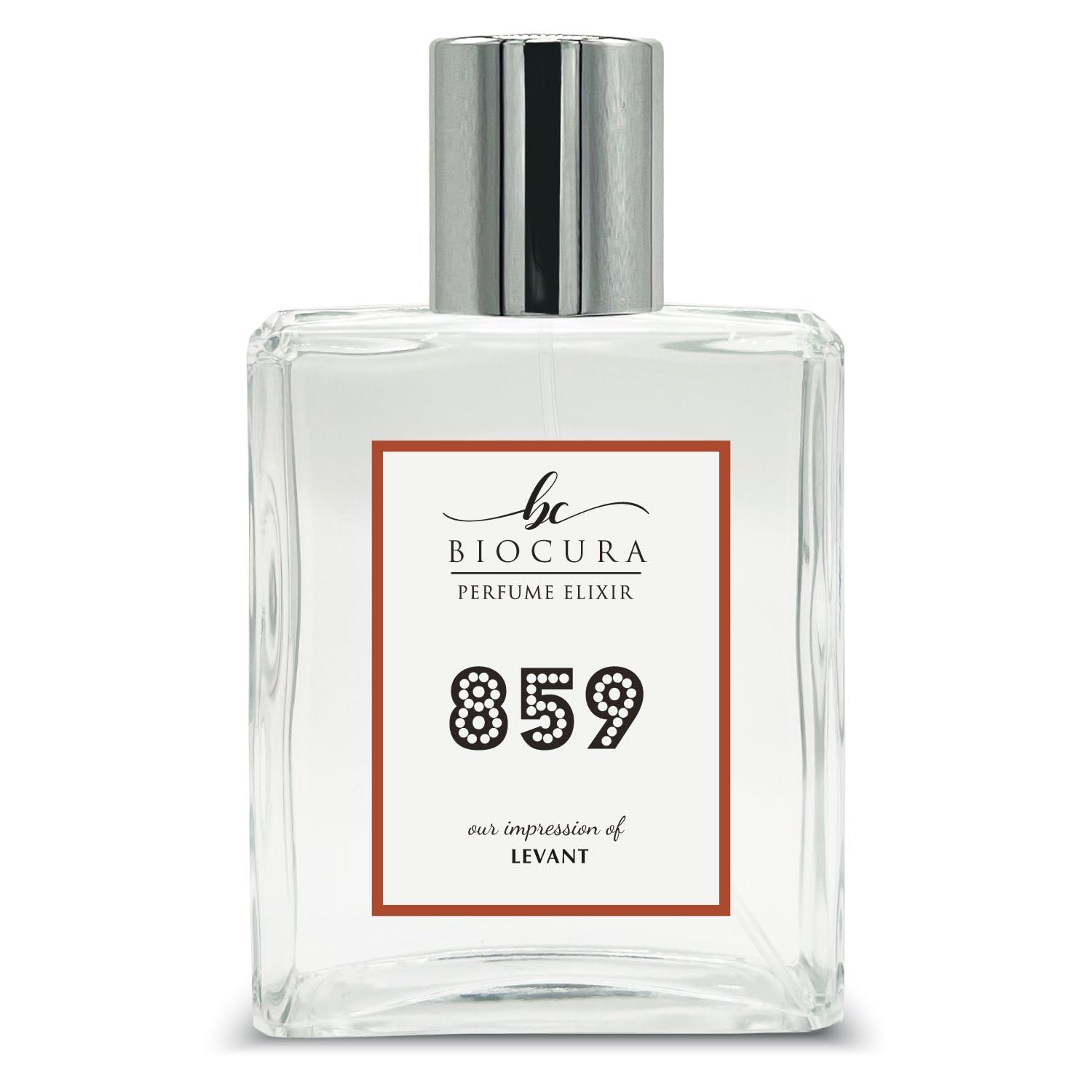 BIOCURA BC Perfume 859 Inspired by Levant For Women & Men Fragrance Dupes Eau de Parfum Bottle 3.4 Fl Oz/100ml