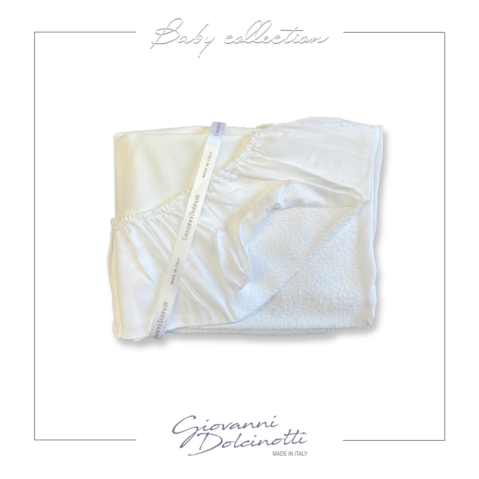 Coprimaterasso Impermeabile Baby Next2Me | Adatto al sistema Chicco Next2Me | 50x83 cm | Made in Italy