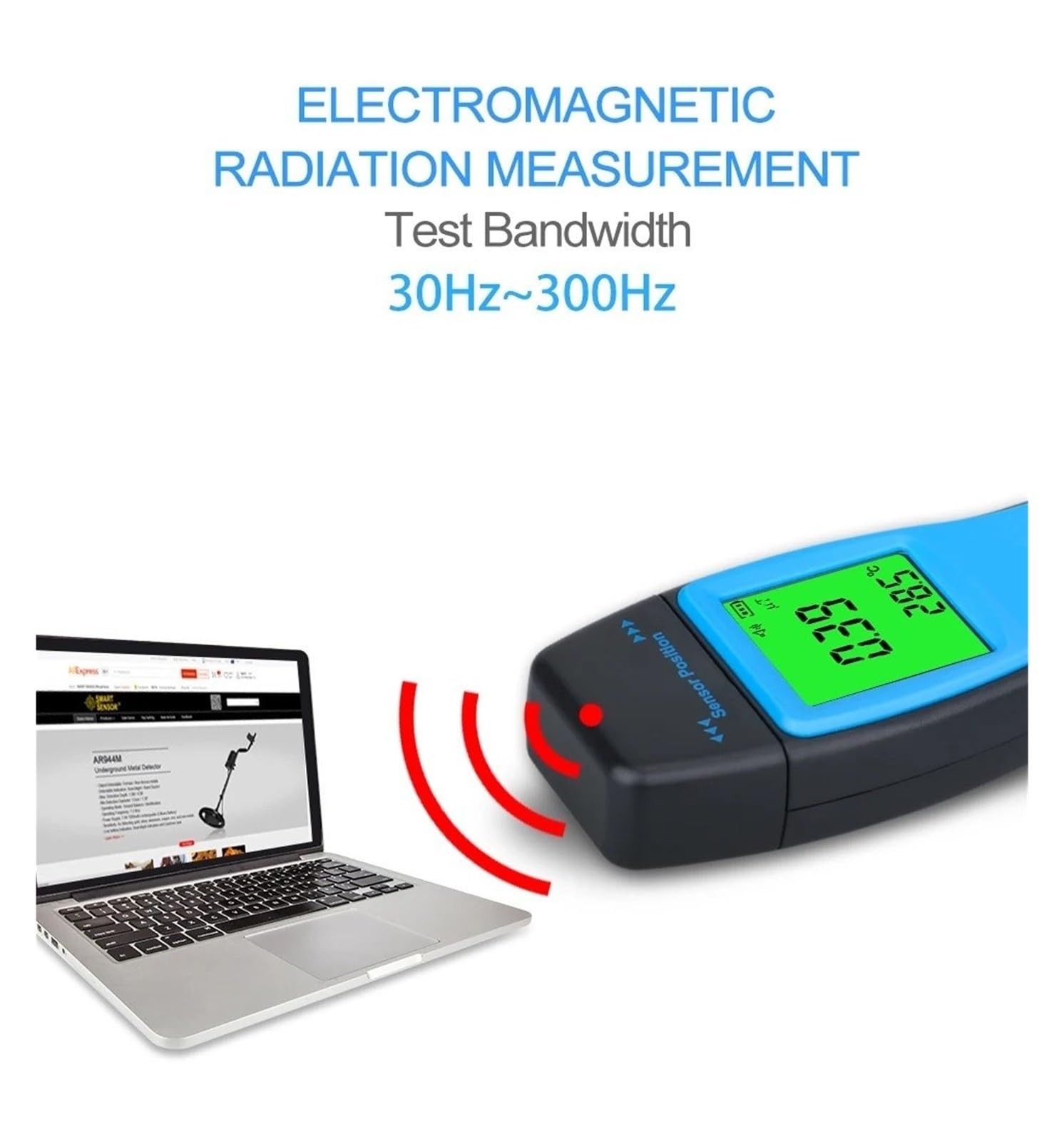 Cyfrowy Miernik EMF, Tester Promieniowania Elektromagnetycznego