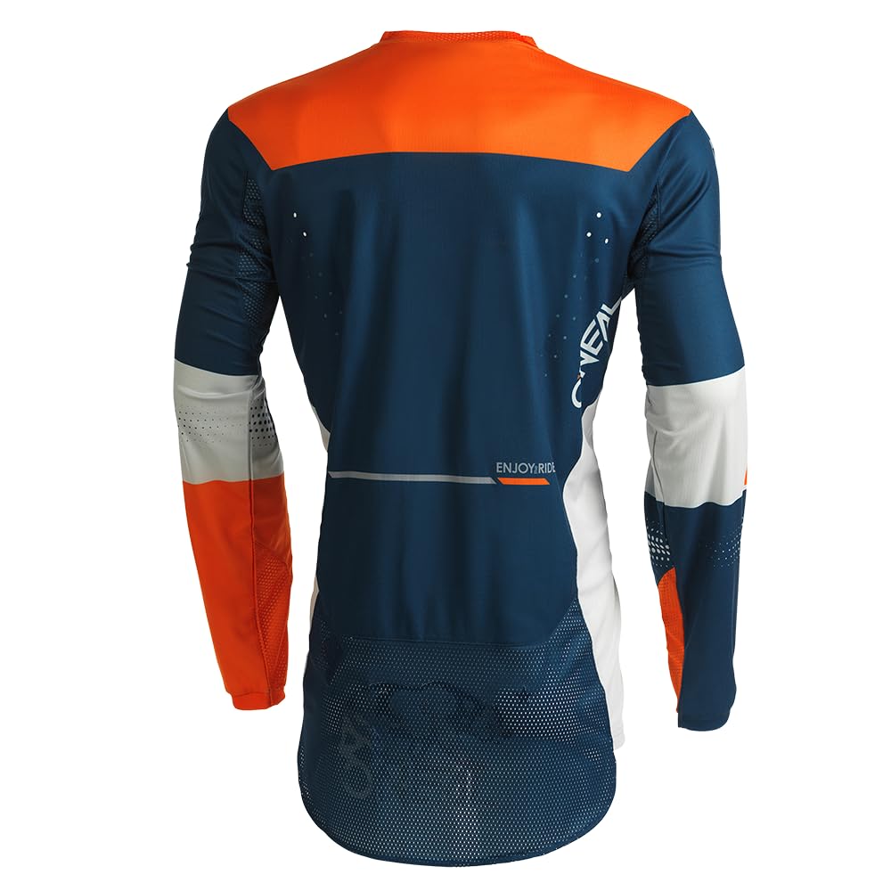 O'NEAL | Camiseta de Motocross Manga Larga | MX MTB Mountain Bike | Materiales Ligeros, Agujeros de ventilación Cortados con láser, Corte ergonómico | Camiseta Hardwear | Adulto