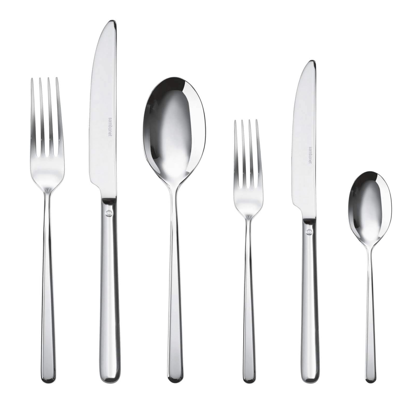 "Linear" SET 36 PIECES, S/steel - S.H. Monobloc