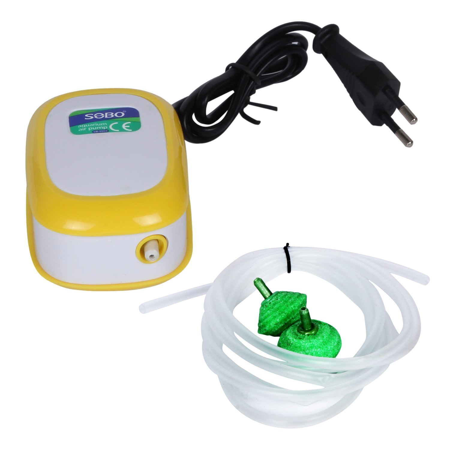 Foodie Puppies SOBO Aquarium Air Pump Sb-9903 Single Nozzle with 2 Speed Control - with 2 AIR Stone and 2M AIR Tube (B07B2H9WTK) Amazon Price History, Amazon Price Tracker