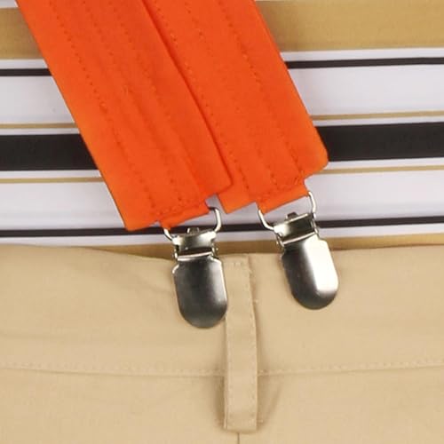 Miniatura 7 de Adults Costume Striped T-shirt Hat Straps Pants Outfit Halloween Cosplay Uniform Set