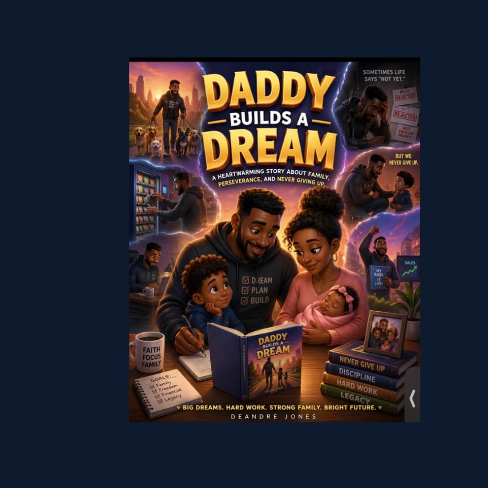 Daddy builds a Dream: A Heartwarming Story About Family, Perseverance, and Never Giving Up