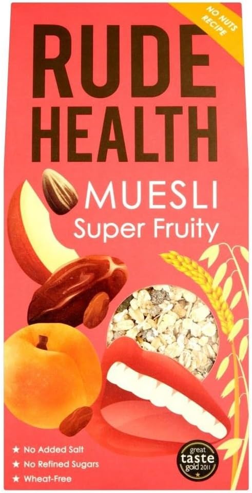 Rude Health Super Fruity Muesli (500g) - Pack of 6