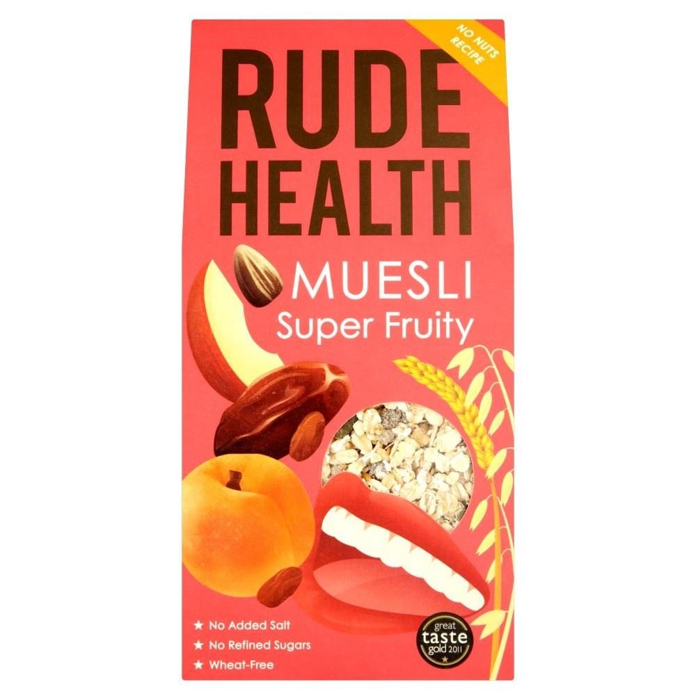 Rude Health Super Fruity Muesli (500g) - Pack of 6