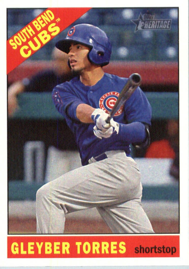 2015 Topps #112 Gleyber Torres Heritage Minor League Baseball Card