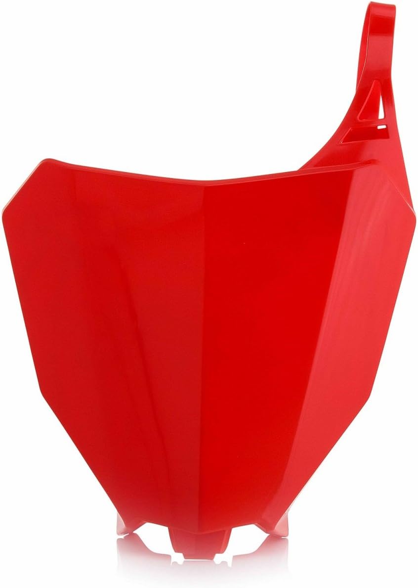 UFO Plastics - HO04686-070 - Front Number Plate, Red