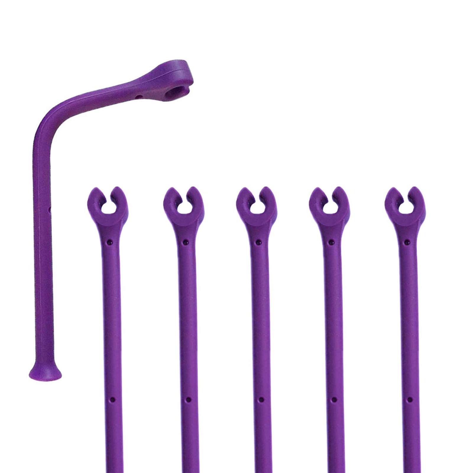 YouU Tether Silicone Dishwasher Attachment Silicone Stemware Saver Flexible Stemware Holder Dishwasher Wine Glass Protector (Purple/6 pcs)