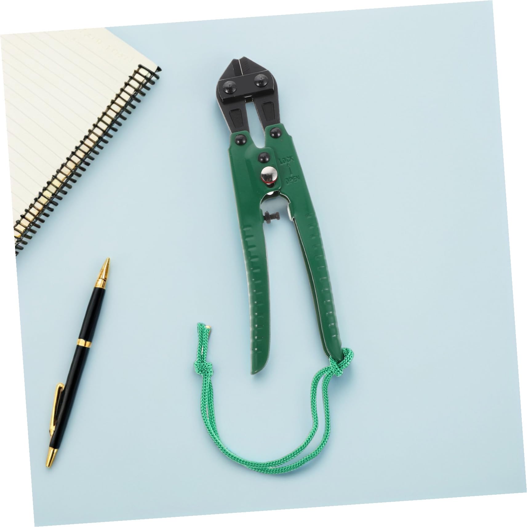Healeved Pinze Multifunzionali per Gioielli in Acciaio Rinforzato Verde Punta Fine e Apertura Massima 5mm, Strumenti Professionali per Progetti di Esperti e Decorazioni Creative