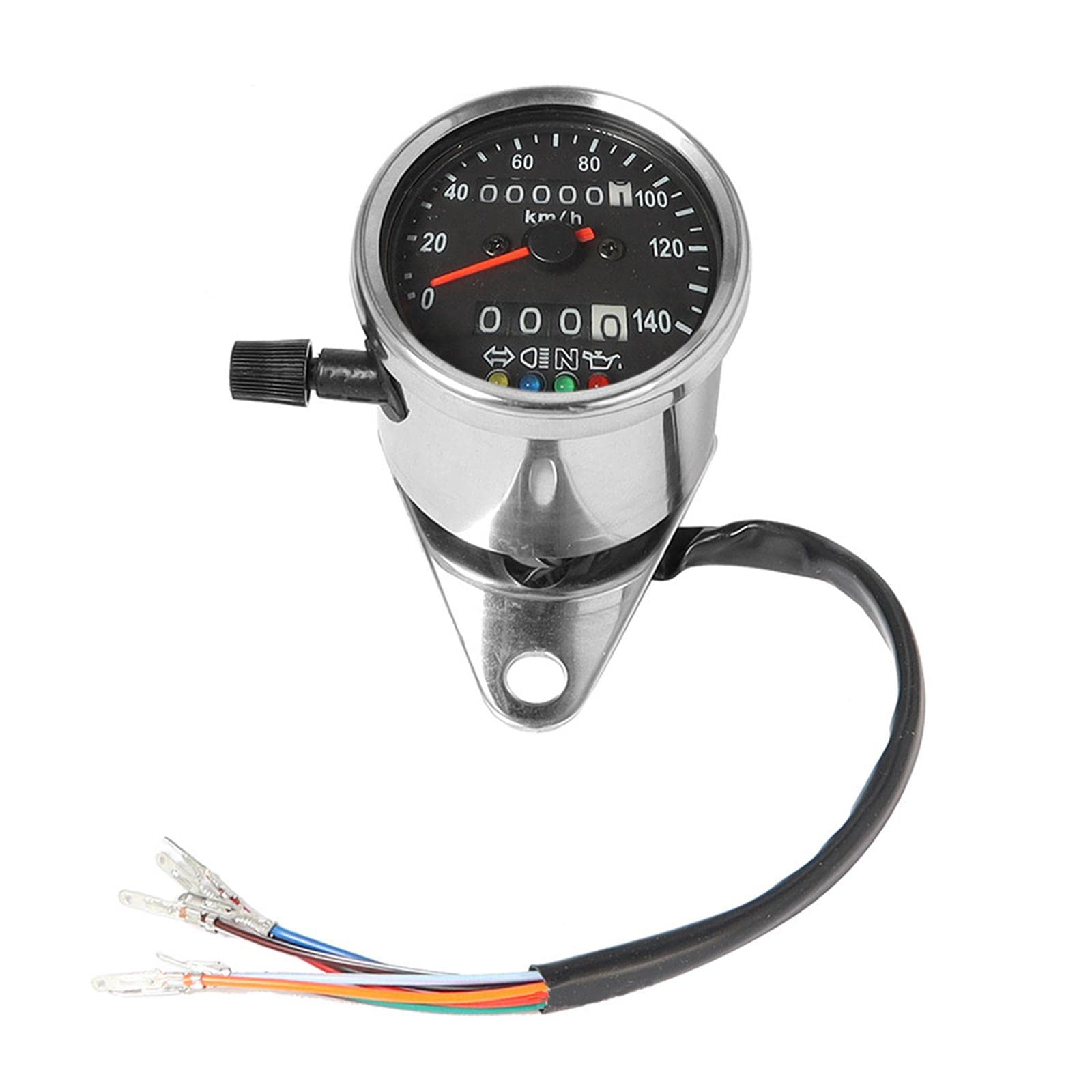 ATORSE Motorbicycle Instrument Digital Tachometer for Motorbike Modification Electroplated black-image-45