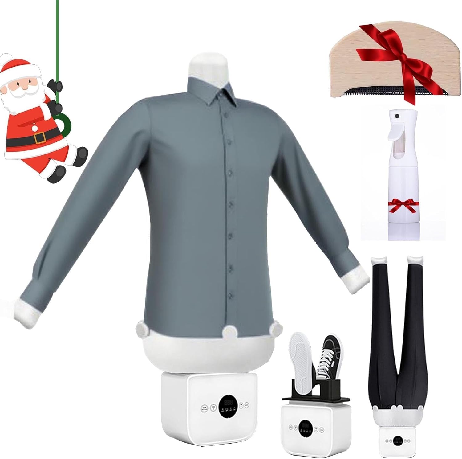 Automatic Ironing Machine, 2026 Upgraded Touched Hands Free 3.0, Steamer 360° Without Blind Spots Drying, Iron 8 Minutes Quick(Standard Edition)