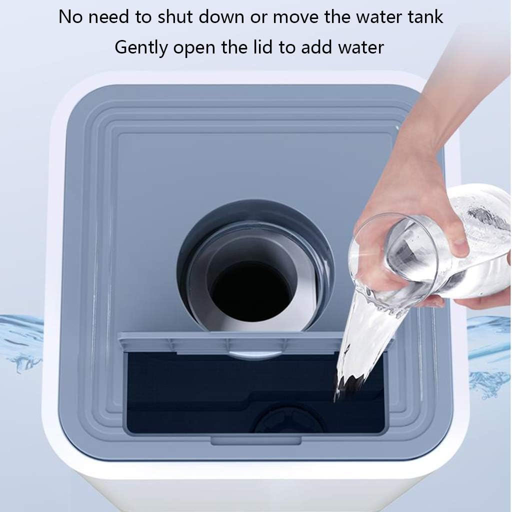 Humidifiers ABS Material 15L Large-Capacity Industrial Commercial Workshop Factory Supermarket Vegetable and Fruit Fresh-Keeping Large Mist Sprayer White