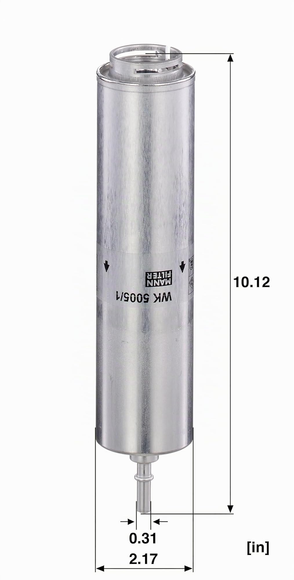 MANN-FILTER WK 5005/1 Filtro carburante - per Autovetture + veicoli commeriali