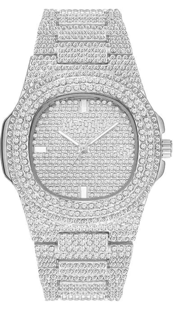 ADNOCK Luxury Necklece Diamond Stainless Steel Analog Watch Analog Watch - for Men & Women (B0D9SHWDQL) Amazon Price History, Amazon Price Tracker