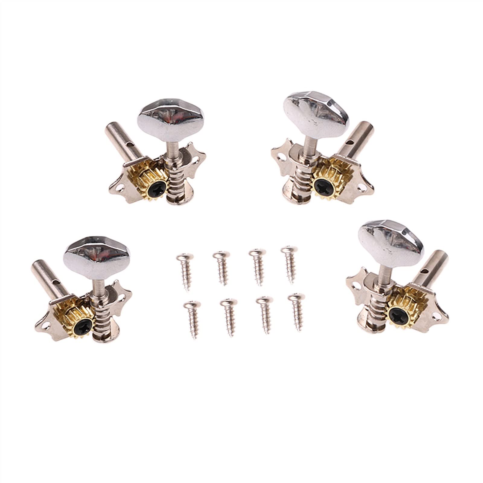 Meccanico accordatore 1 Set Ukulele String Tuning Pygs Sintonizzatori Per Ukulele Uke Chitarra Con Viti