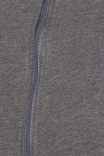 Image of Amazon Brand - Symbol Men Cotton Blend High Neck Zipper Sweatshirt (Available in Plus Sizes)