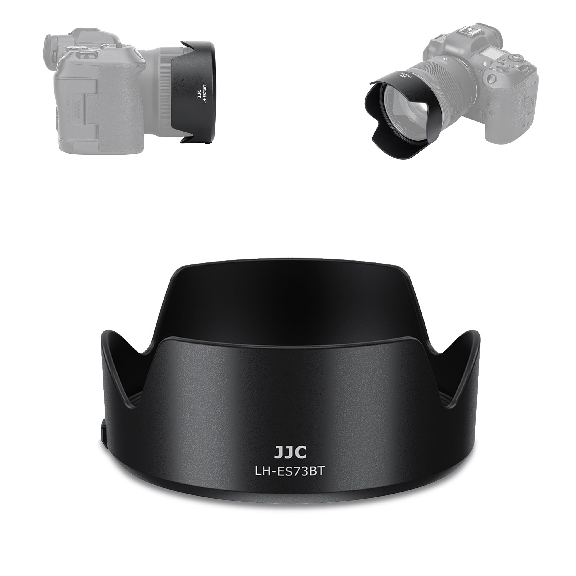 Photo 1 of JJC Tulip Flower Lens Hood for Canon RF 45mm f/1.2 STM Lens, Reversible Lens Shade Replacement of Canon ES-73B Hood, Compatible with 67mm Filter/Lens Cap