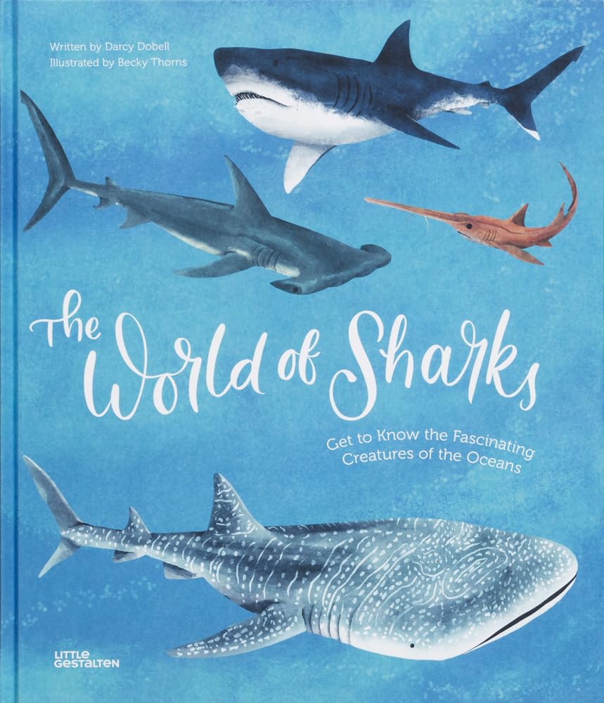 The World of Sharks by Dobell (Hardback Book)
