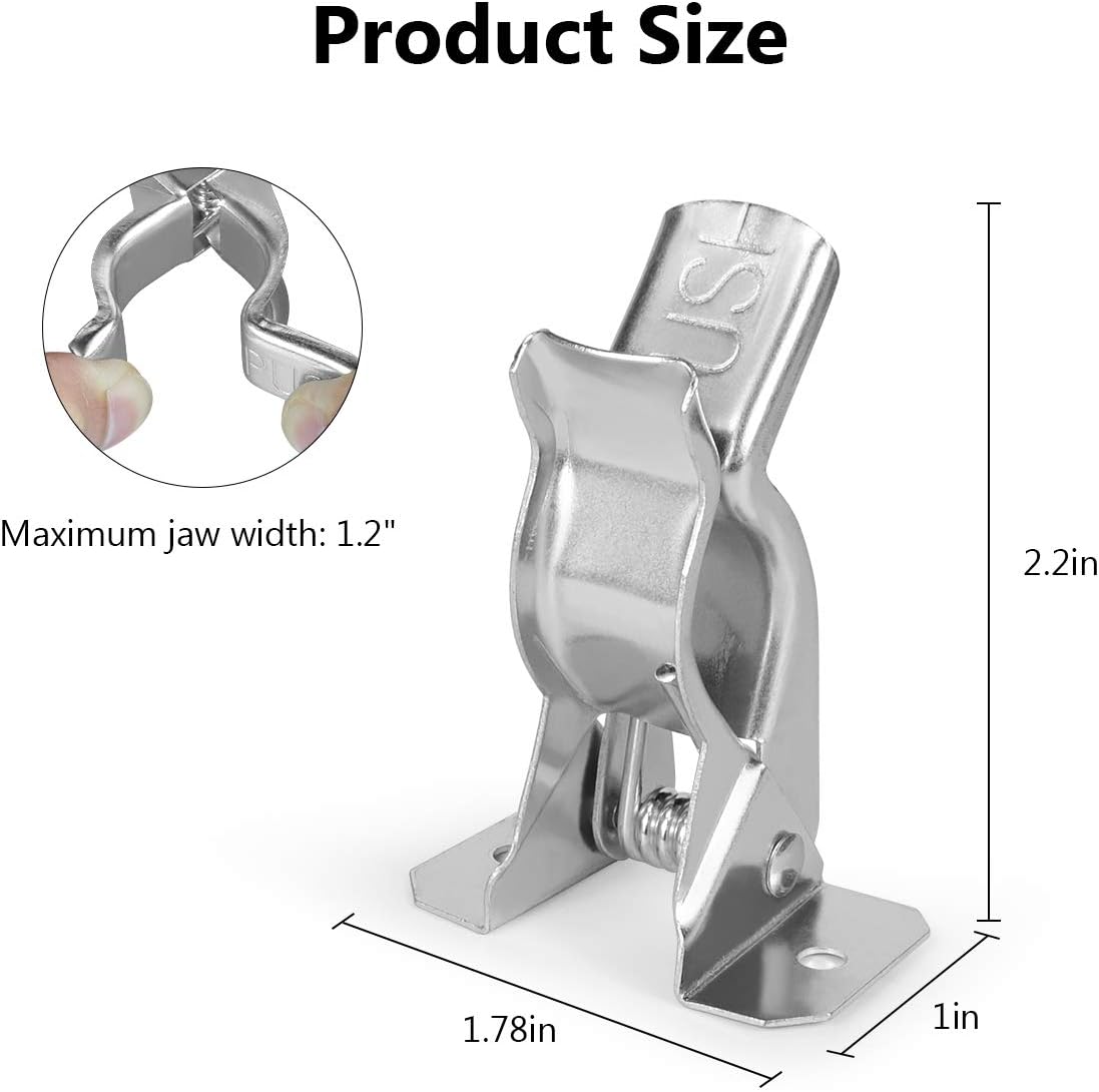 Best Cyber Deals 🔥 10 Pack Spring Grip Clamps, Metal Wall Mounted Tool Clips Garage Closet Wall Organizer Holder for Rakes, Shovel, Brooms, Mop Holder 50% Off Discount 10 Pack Spring Grip Clamps, Metal Wall Mounted Tool Clips Garage Closet Wall Organizer Holder for Rakes, Shovel, Brooms, Mop Holder