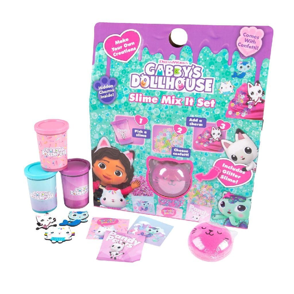 Gabby's Dollhouse Slime Mix It Set - Zestaw rękodzieła