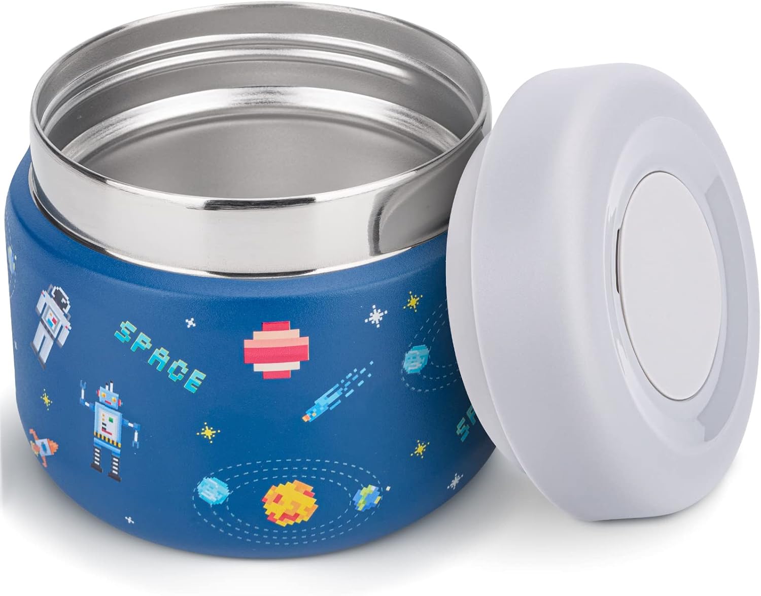 Charcy 9oz Kids Stainless Steel Insulated Food Jar, Wide