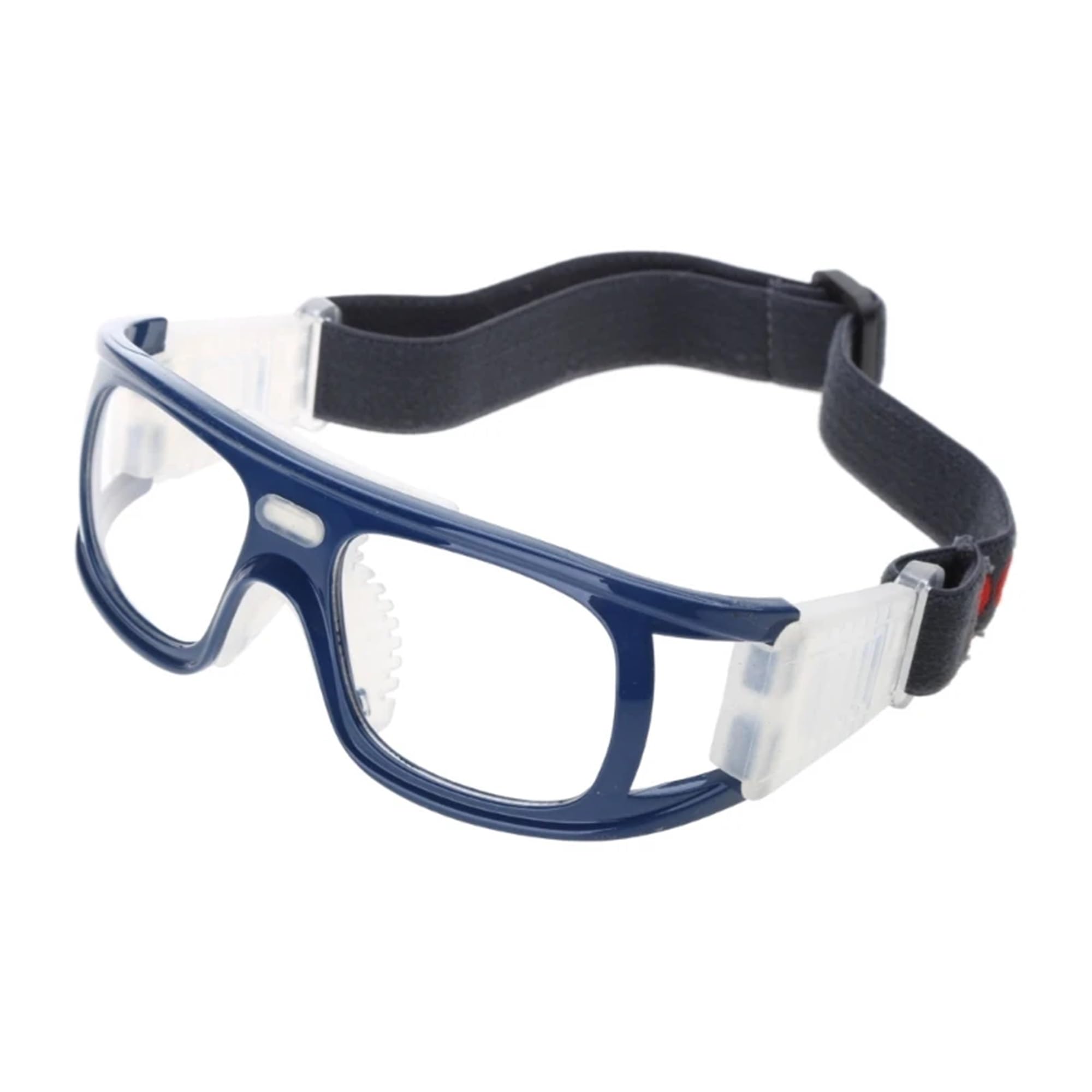 AUGEN Protective Safety Goggles Strong Lens Laboratory Safety Goggle Eye Protection Lightweight Eyewear Unisex Men Women (Blue, 07A)(Pack of 1)-image-1