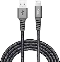 Cabo Iphone/Cabo Lightning I2GO Certificado MFi 2m 2,4A Nylon Trançado Chumbo - I2GO PRO