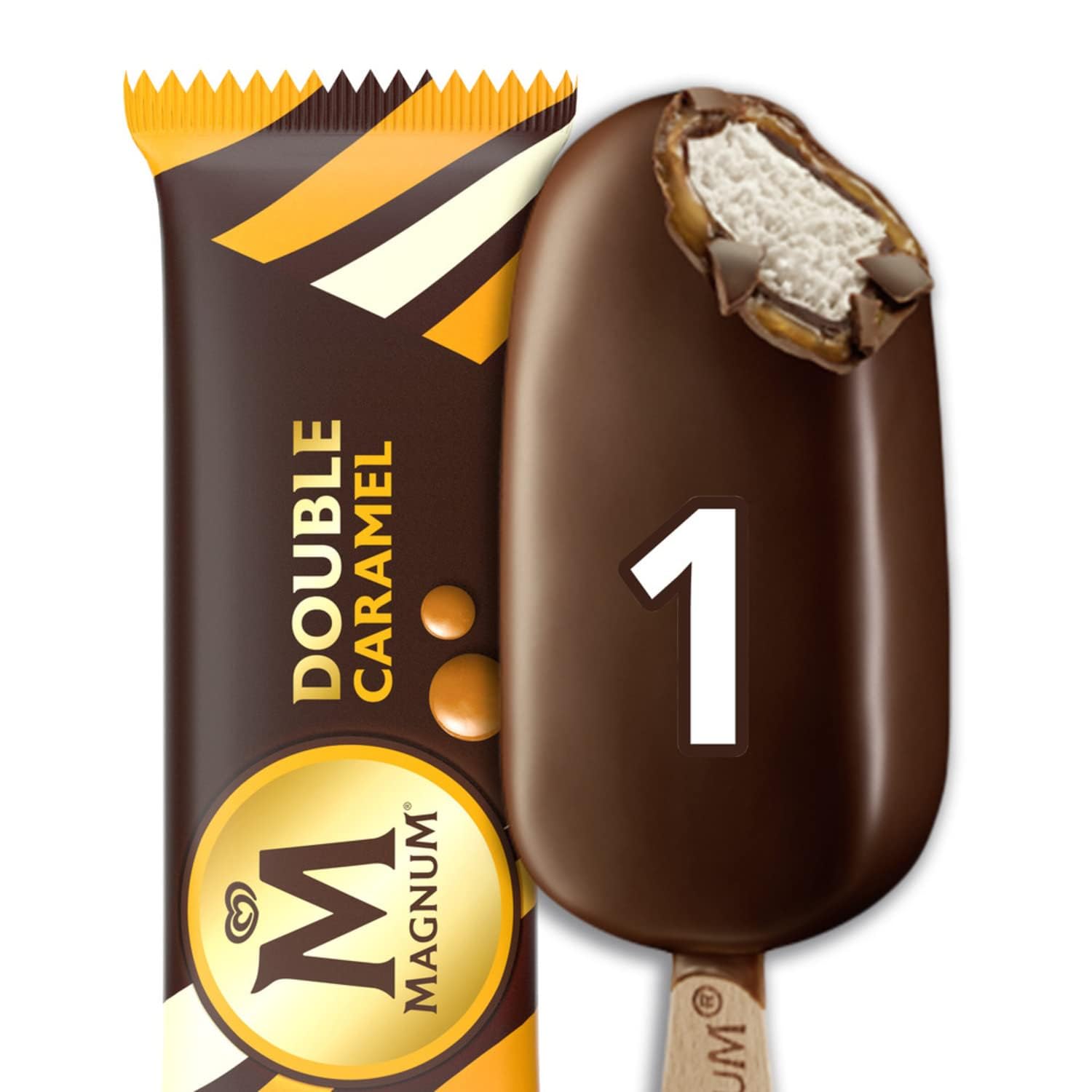 Double Caramel Ice Cream Stick 95 ml