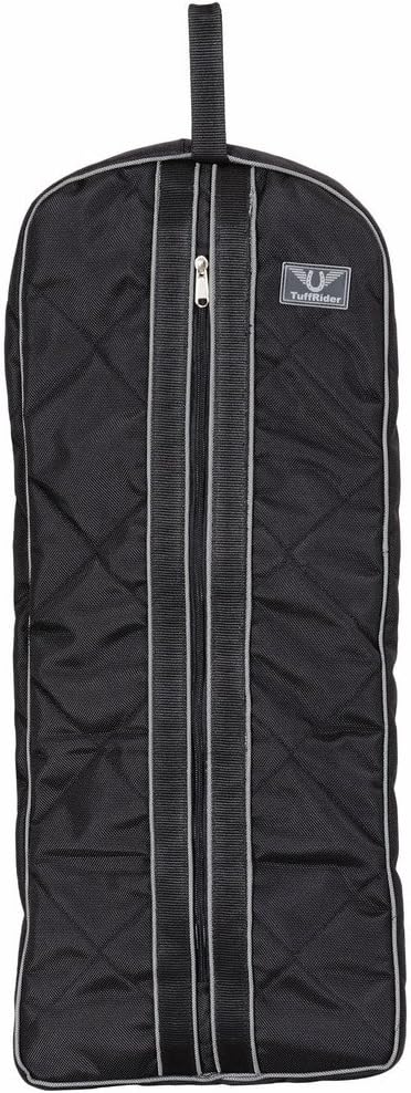 TuffRider Classic Bridle Bag - Black/Silver STD