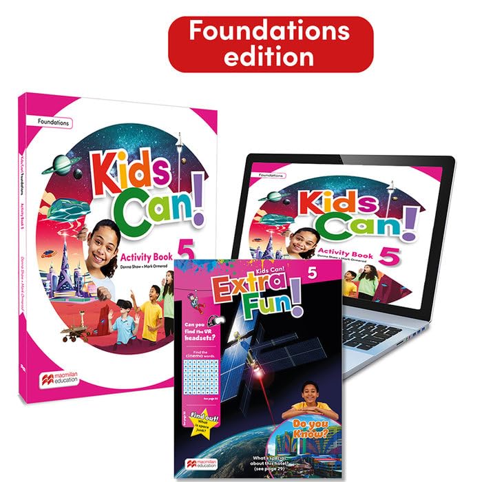 KIDS CAN! Foundations 5 Activity Book, ExtraFun & Pupil's App: con acceso a la versión digital