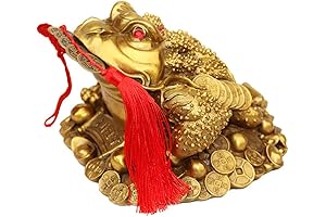 Brass Feng Shui 3 Legged Frog: Attract Wealth and Luck