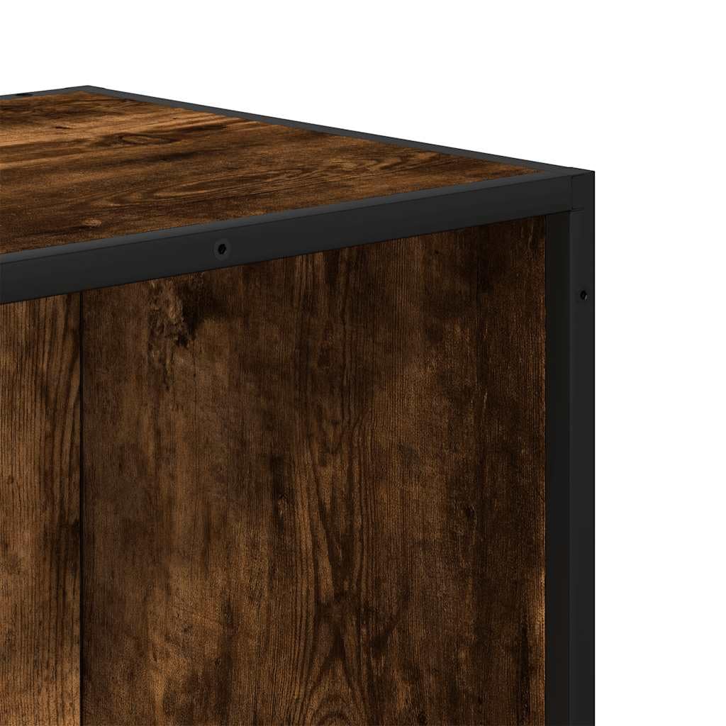 Libreria di incenso 40 x 35 x 76 cm, struttura in metallo, 2 scomparti, stabile, durevole, design moderno per soggiorno, studio