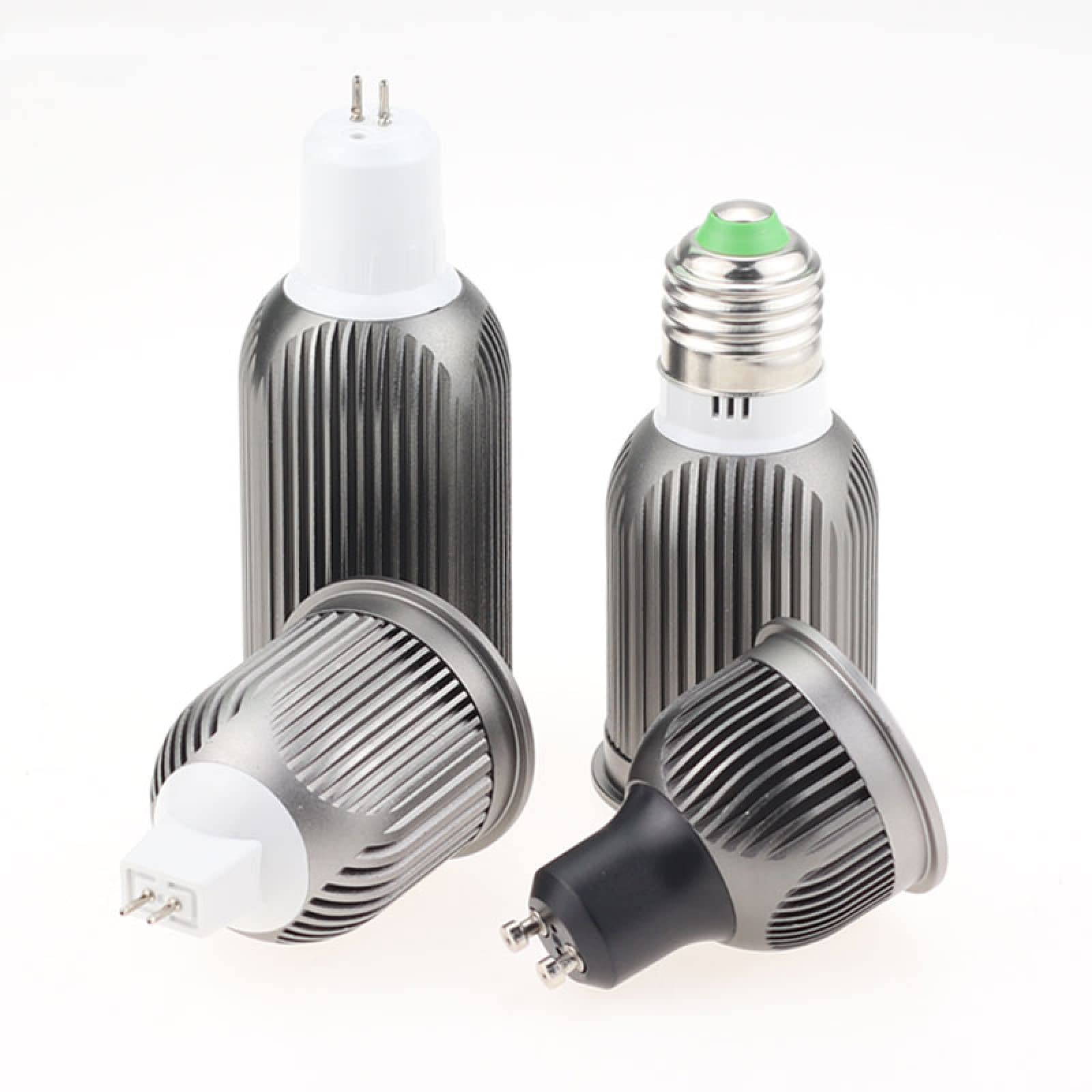 Bombilla de foco LED de disipación de calor 220V 110V 3W 5W 7W 9W 12W COB no regulable GU10 MR16 E27 GU5.3 Lámpara de foco LED,4000-4500K 12w,GU5.3 220V