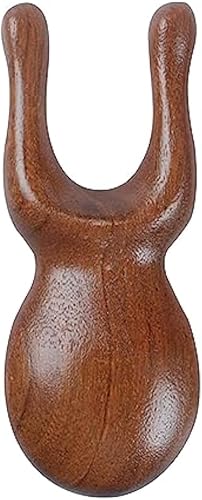 Miniatura 1 de Herramientas de masaje Guasha de nariz de madera natural antiestática, herramienta de madera facial Gua Sha, herramienta de masajeador manual