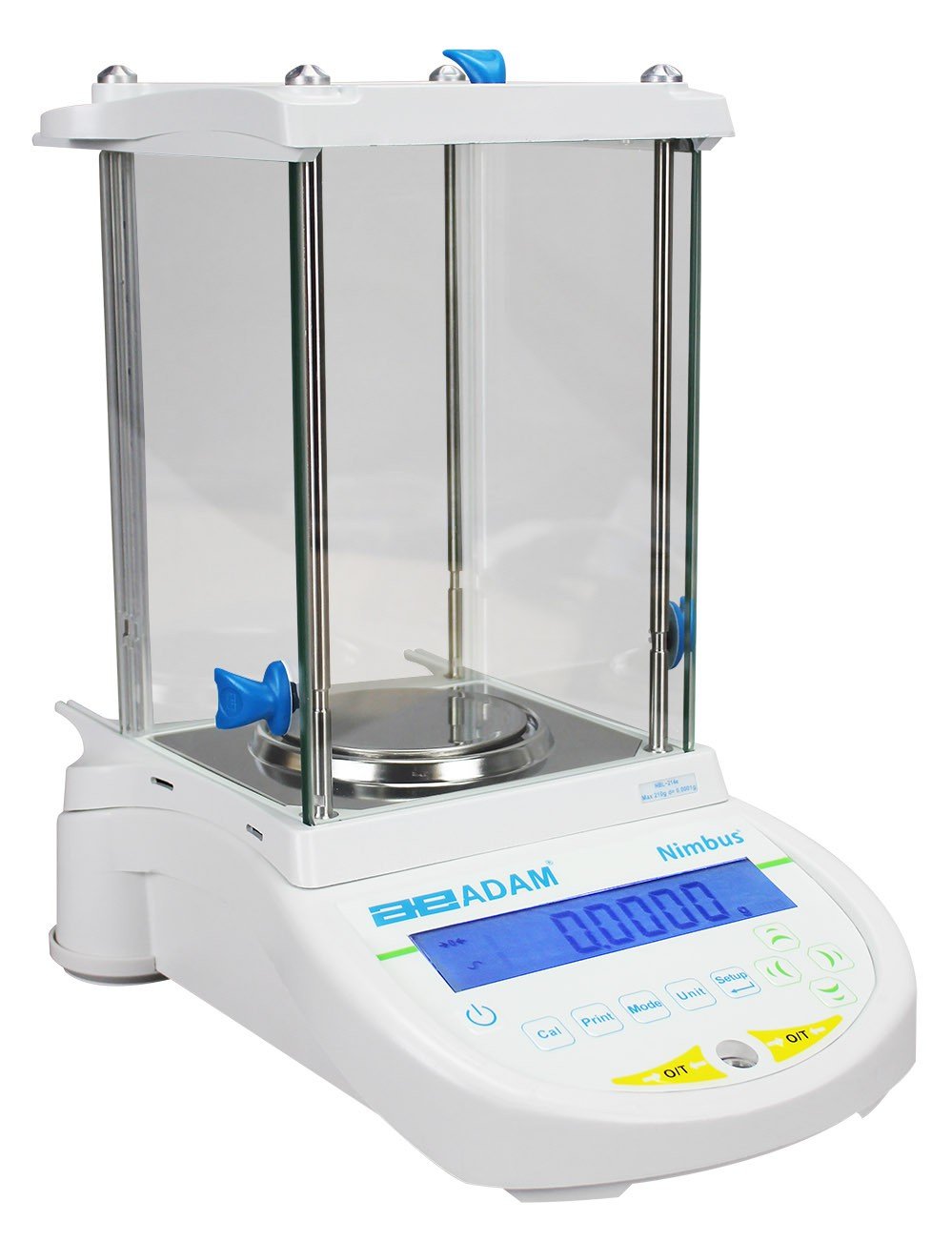 Adam Equipment NBL 124e Analytical Balance, 120g Capacity, 0.0001g Readability