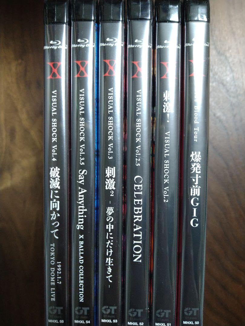 未開封 X Blu-ray ライブ映像 6本セット X JAPAN｜CD・DVD・ブルーレイ