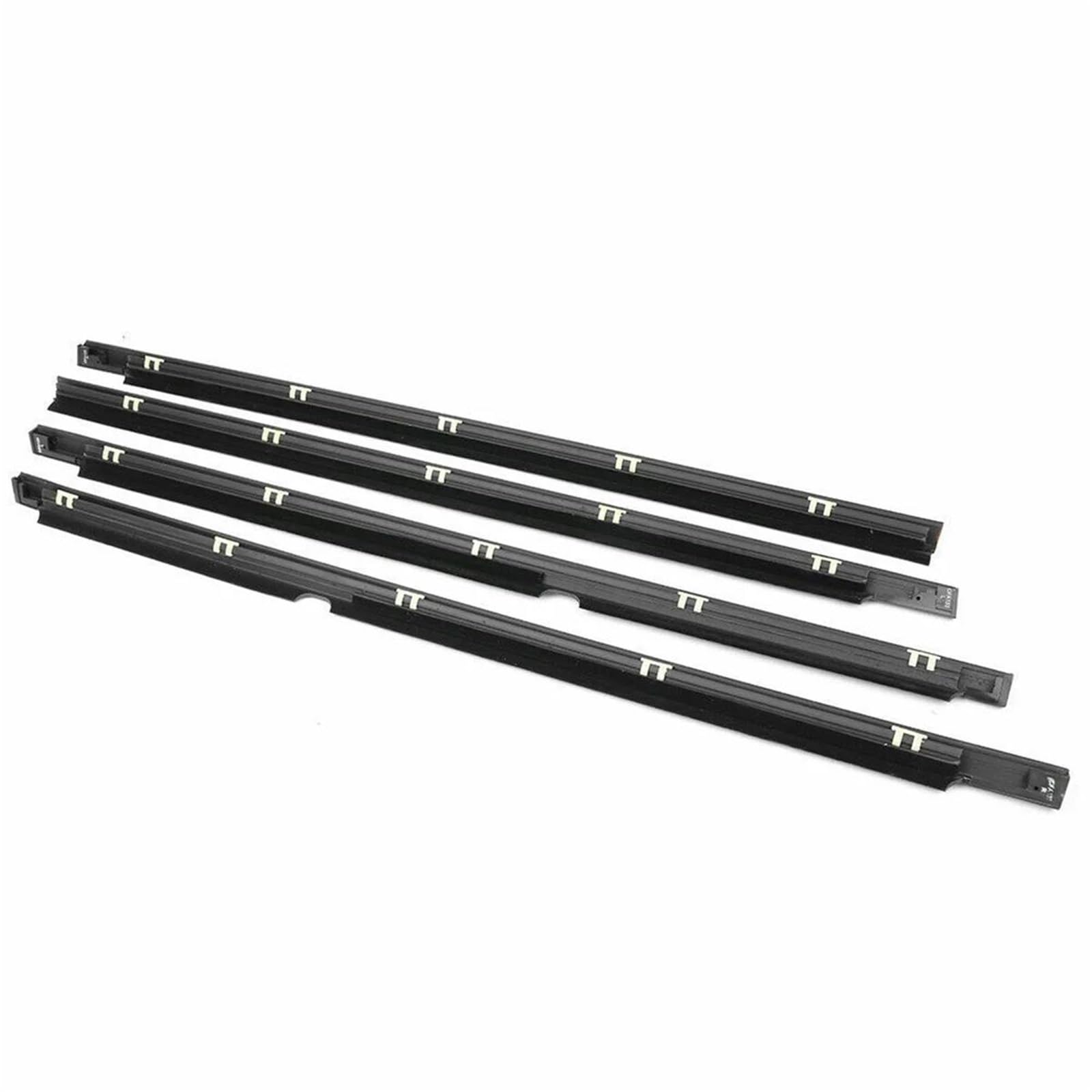 Hpzprpcew One Color 4Pcs Outer Door Windows Weatherstrip For Mitsubishi For Montero For Pajero 2Th V31 V32 V33 V34 V36 V43 V44 V45 V46 1990-2003