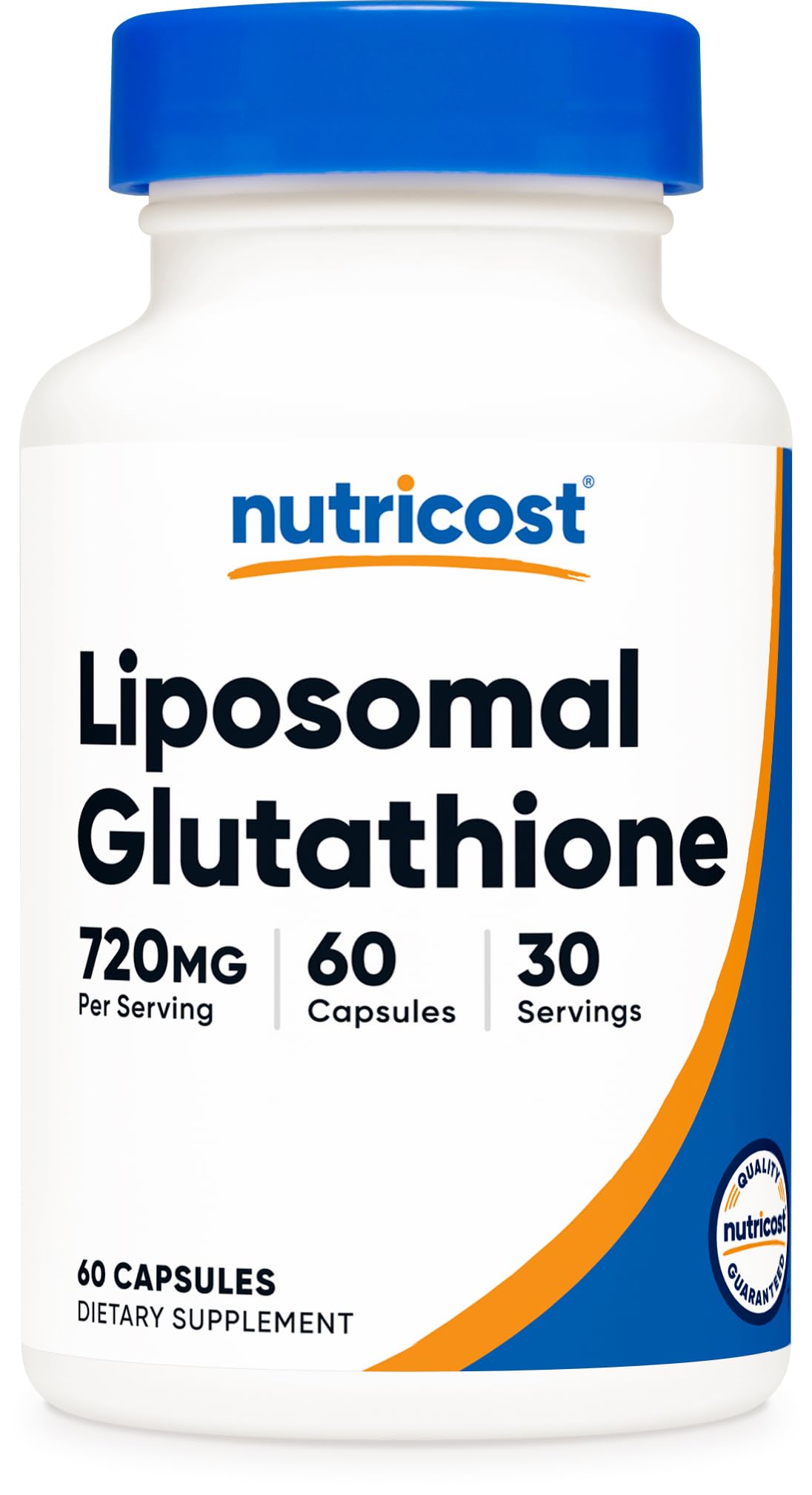 Nutricost Liposomal Glutathione Supplement 60 Capsules, 720mg Per Serving