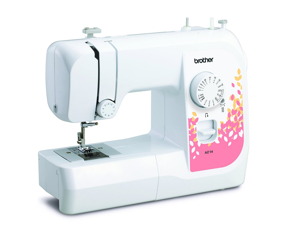 AZ Series Sewing Machine, Plastic, metal, intense green/black/white, 14 Stiche