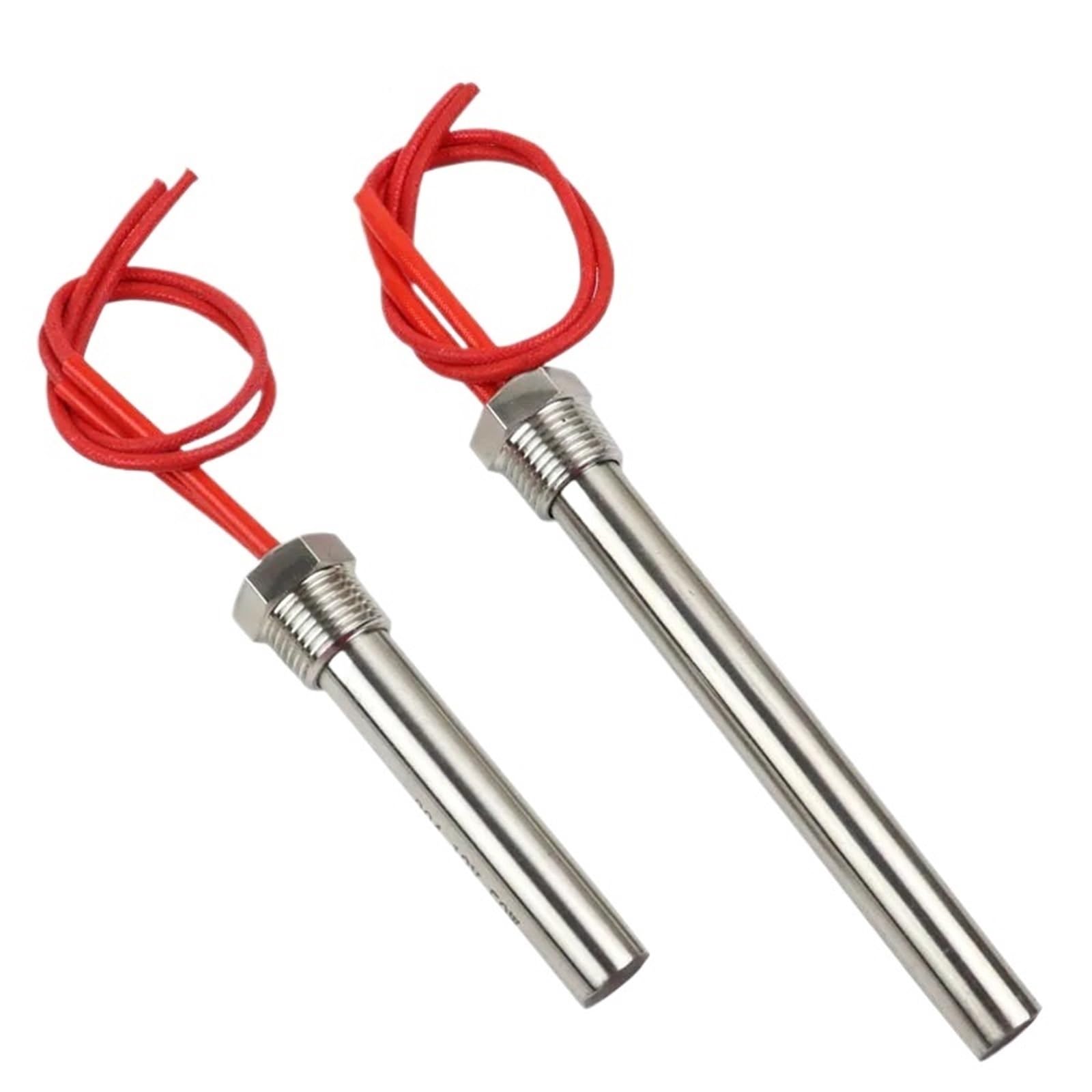 220 V Heizpatrone DN15 (21 mm), 2,5 kW/3 kW, zylindrisches Tauchheizelement, rohrförmig, 1/2 Zoll, Wasser, 1 Stück(3KW 16x400mm)