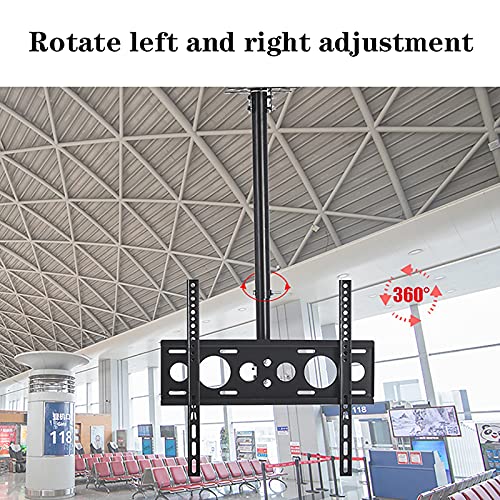 Support TV de plafond pivotant pour éliminer les reflets et optimiser les petits espaces - 5