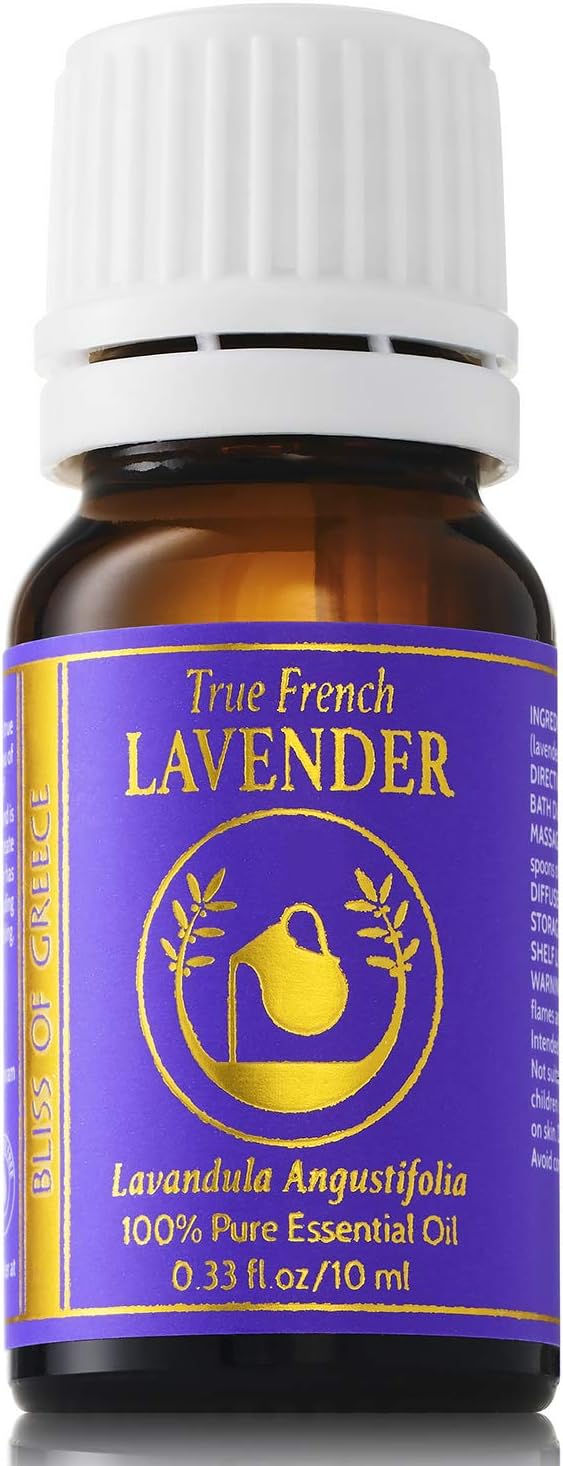 Organic Pure True French Lavender Essential Oil from Lavandula Angustifolia