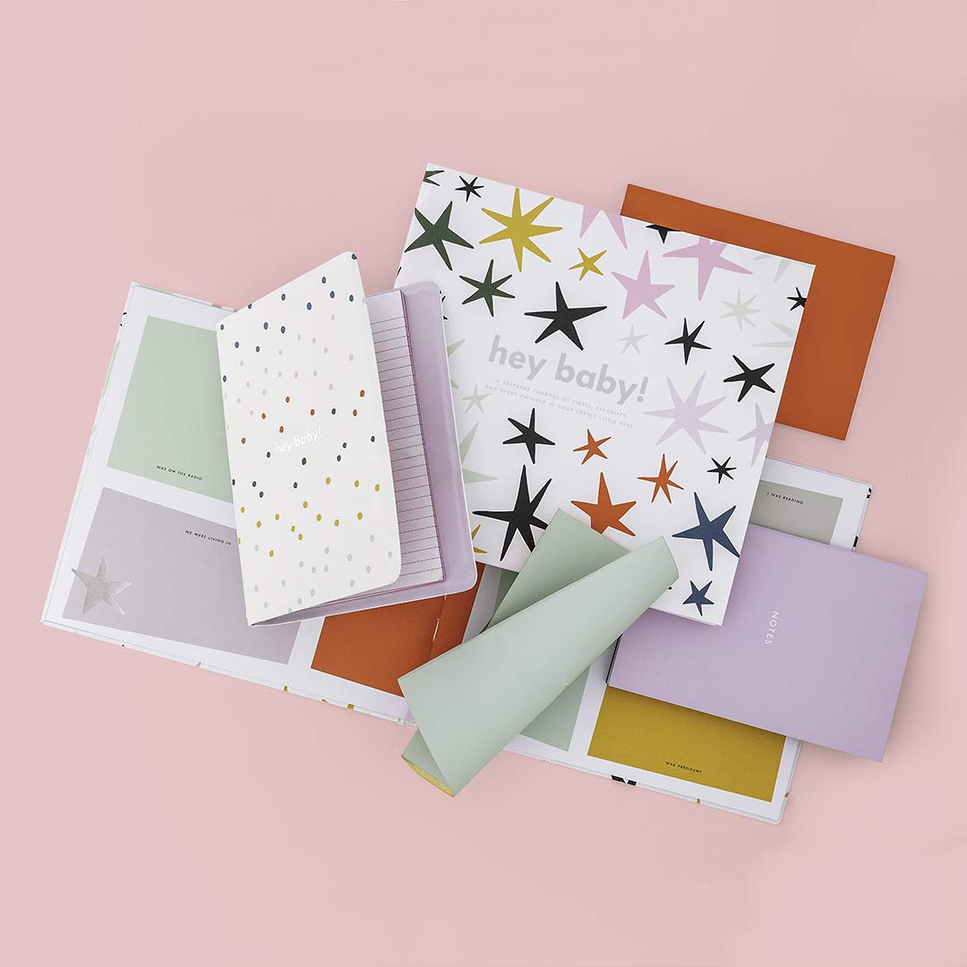 Kate Spade New York First Year Baby Keepsake Book, Dancing Stars