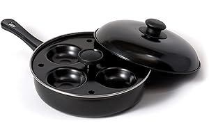 Fox Run Non-Stick Poacher Pan for Effortless, Healthy Egg-cellent Meals