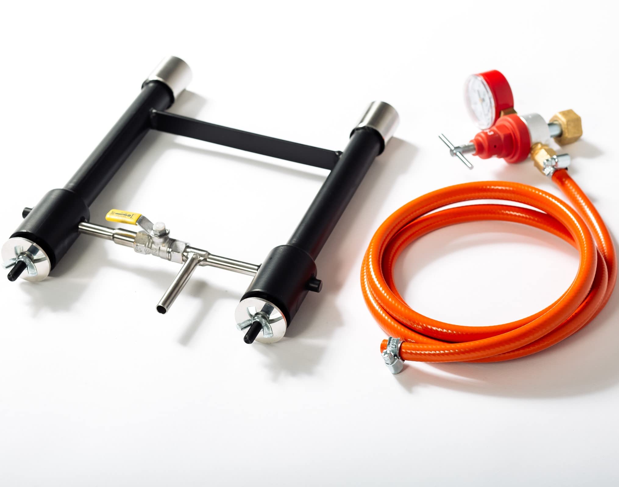 DEVIL-FORGE Gas Propane Forge DFPROF3, 3 Burners DFP (240.000 BTU) Use 1, 2 Or 3, Gas Ball Valve, Air Choke, Knife Making, Blacksmith, Farrier, 2500°F / 1370°C - View #7