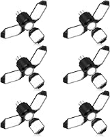 Vista 14 de Luz de garaje con sensor de movimiento, luz de taller con sensor de movimiento de 8000 lm con 3 modos de interruptor, bombilla activada por