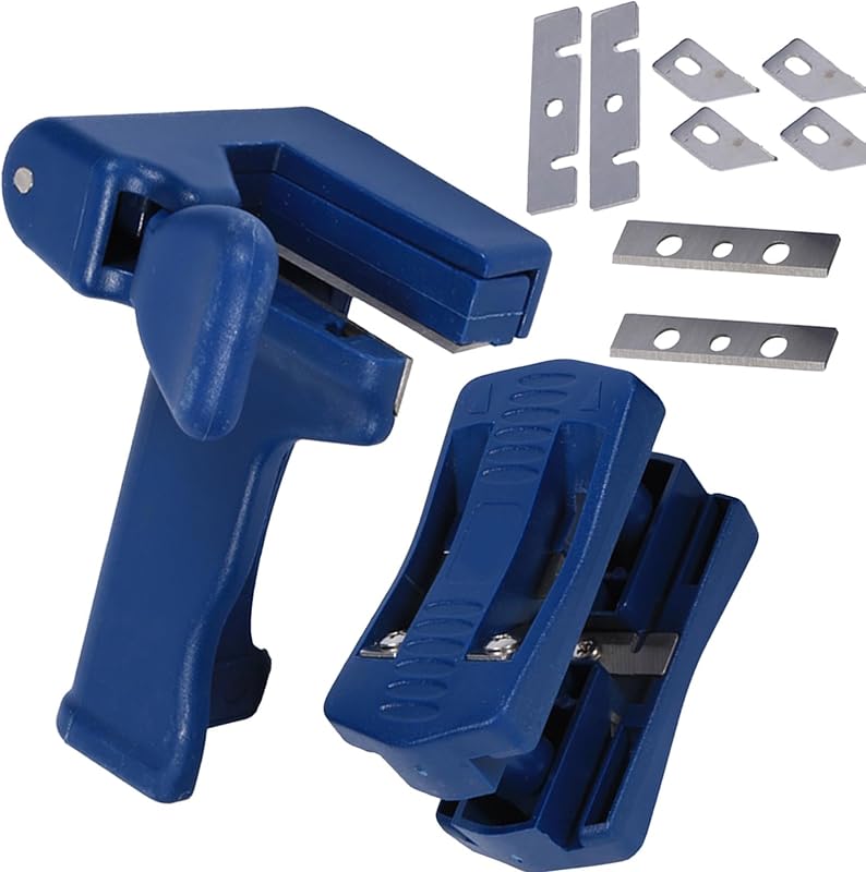 Banding Trimmer, Portable Manual Tail Trimming Woodworking Tool, Manual Wood Banding Trimming Machine Set, Double Banding Cutter Accessory for Furniture Cabinet Decoration