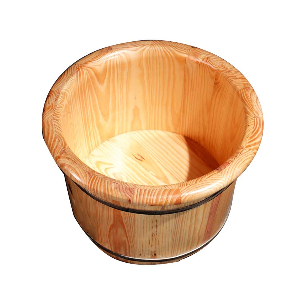 Wooden Foot Bath Barrel Pedicure Barrel Spa Massage Barrel