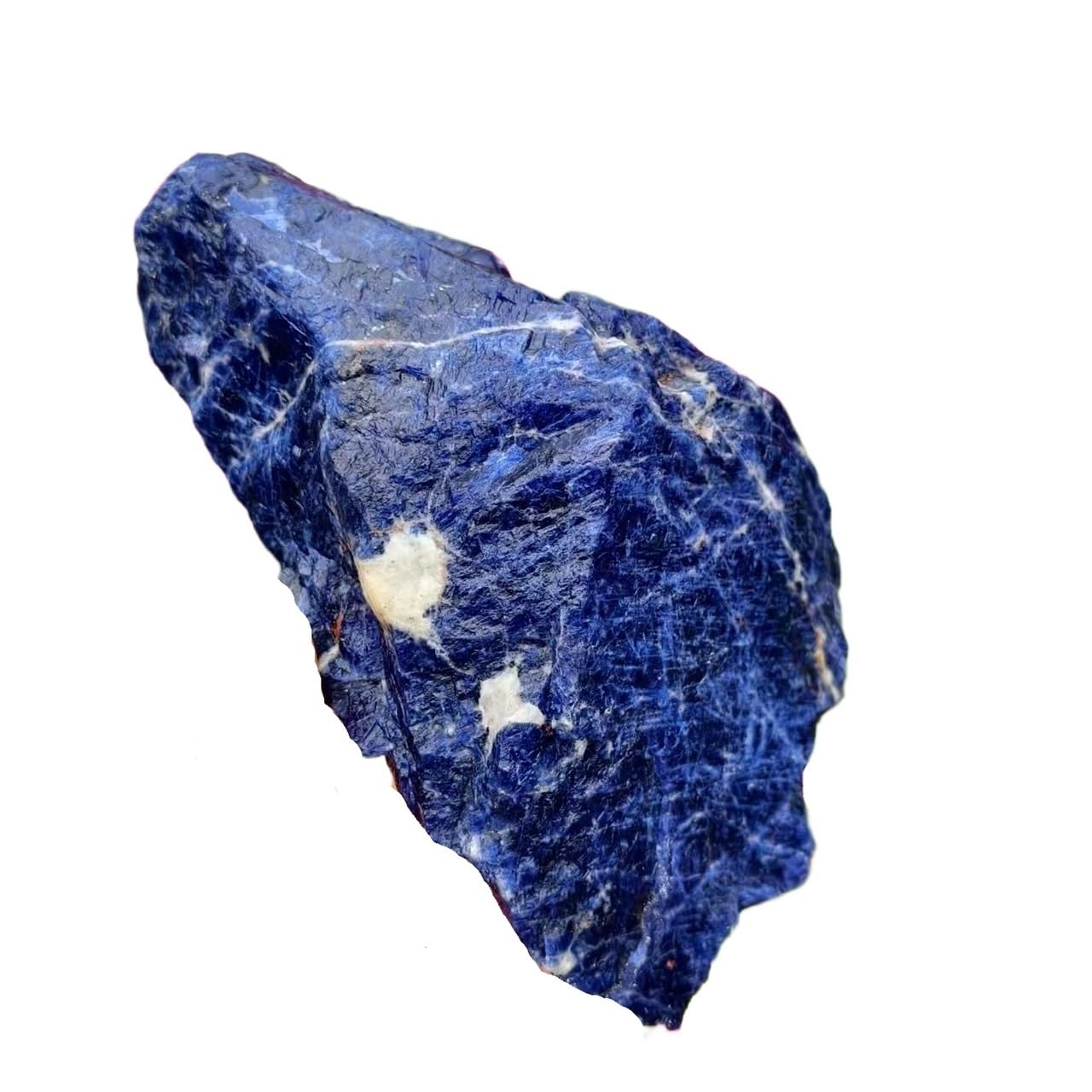 QWZTAEOZA 1pcs 100-200g Blue Sodium Stone Rough Rock Quartz Crystal Ore